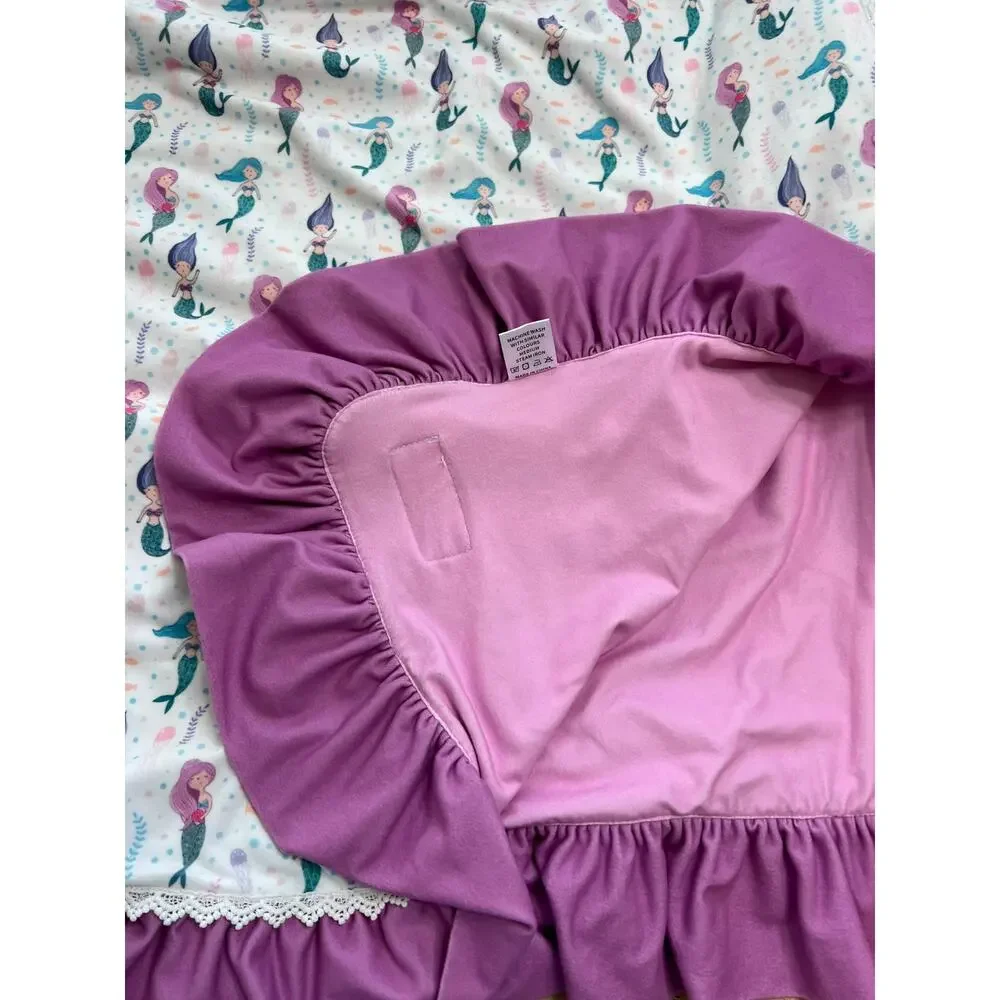 NWOT Smocked Sweets Mermaid Blanket 60x60